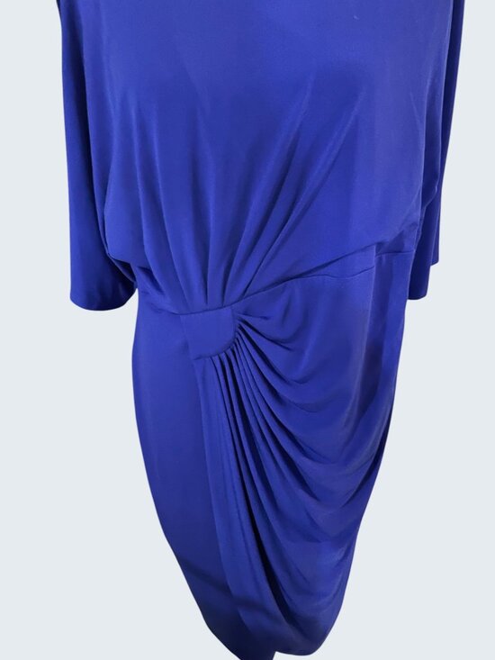 Connected Apparel Royal Blue Dress Size 18W - Picture 3 of 5
